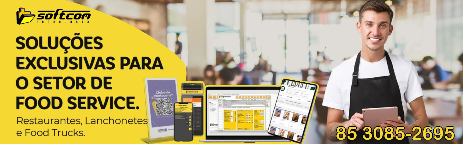 Soluções exclusivas para o setor de food service